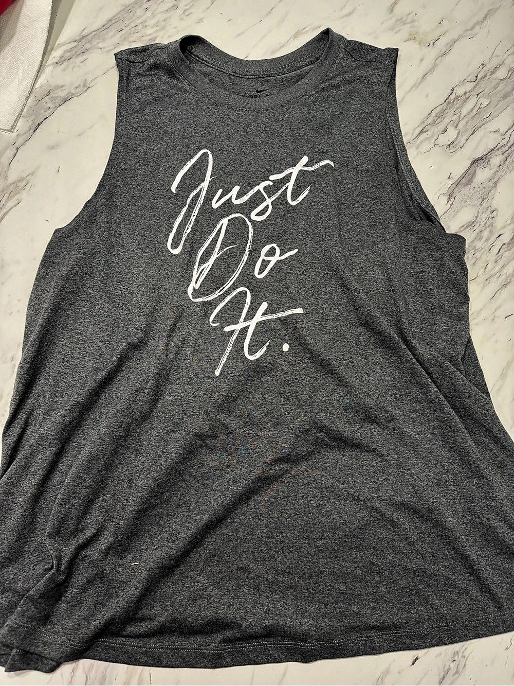 Nike Dri-FIT Graphic Tank Top Gray woman’s 1x